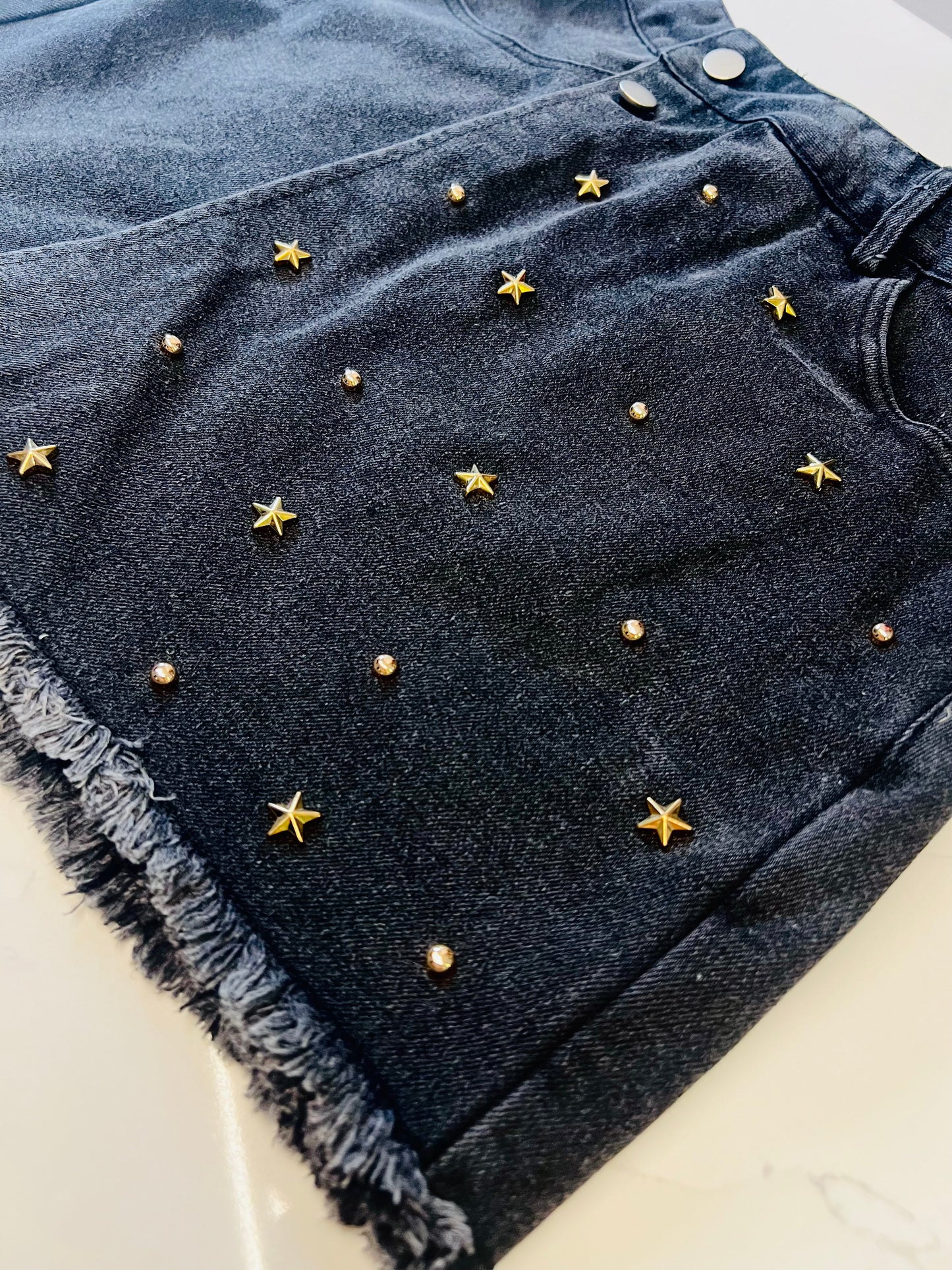 Denim Star Skort
