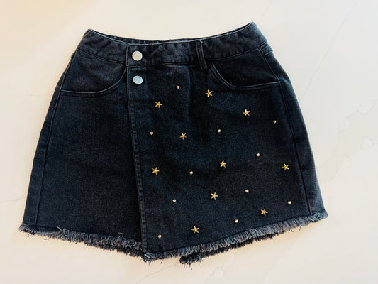 Denim Star Skort